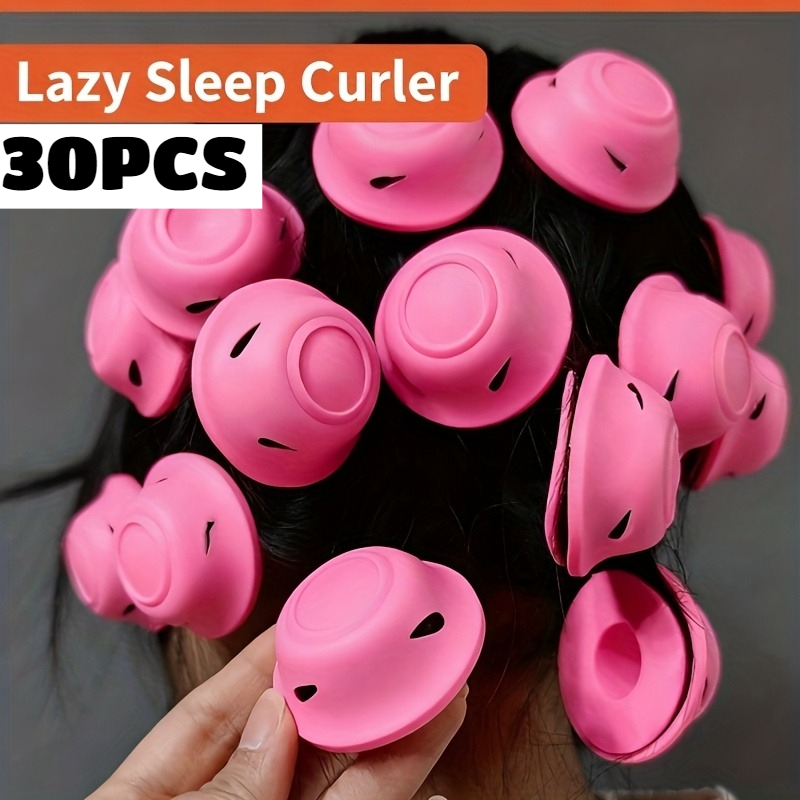 Hair Care Formulation - 10/30pcs Mushroom Hair Curlers Soft Gentle