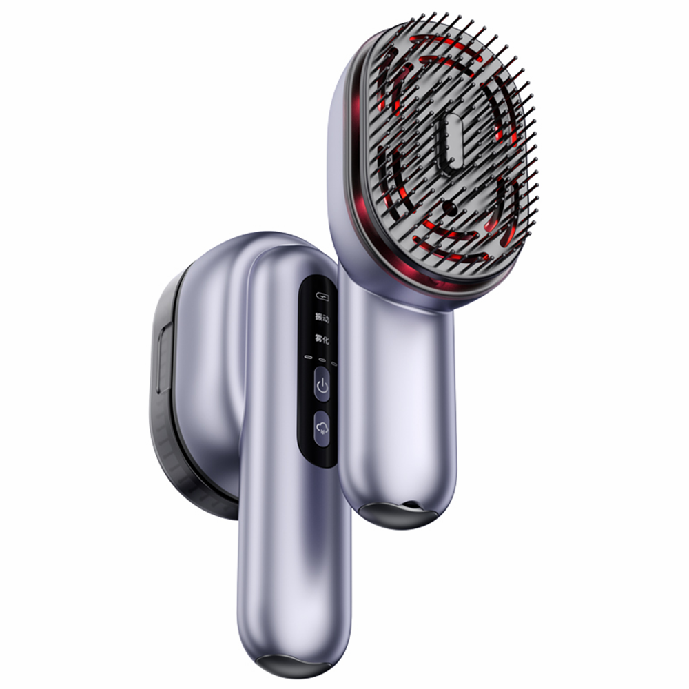 Hair Care Essential Oil Atomizing - Red Light Atomization Hair Regeneration Brush