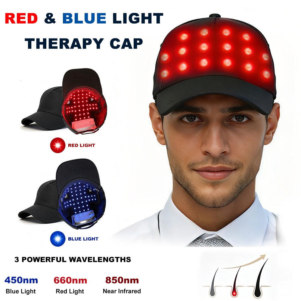 Hair Care Basic - LED Hair Care Cap with Red