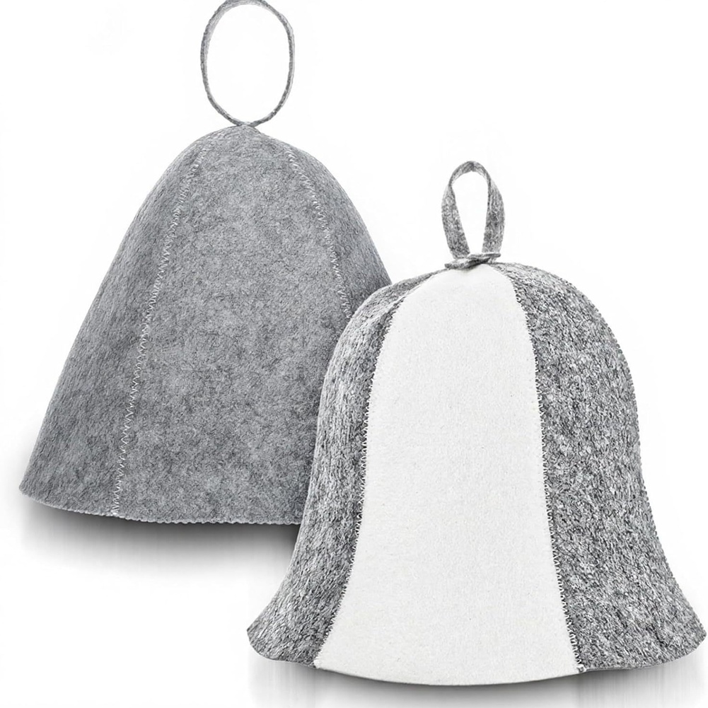 Hair Care Daily Routine - Home Sauna Gray Sauna Hat Sauna