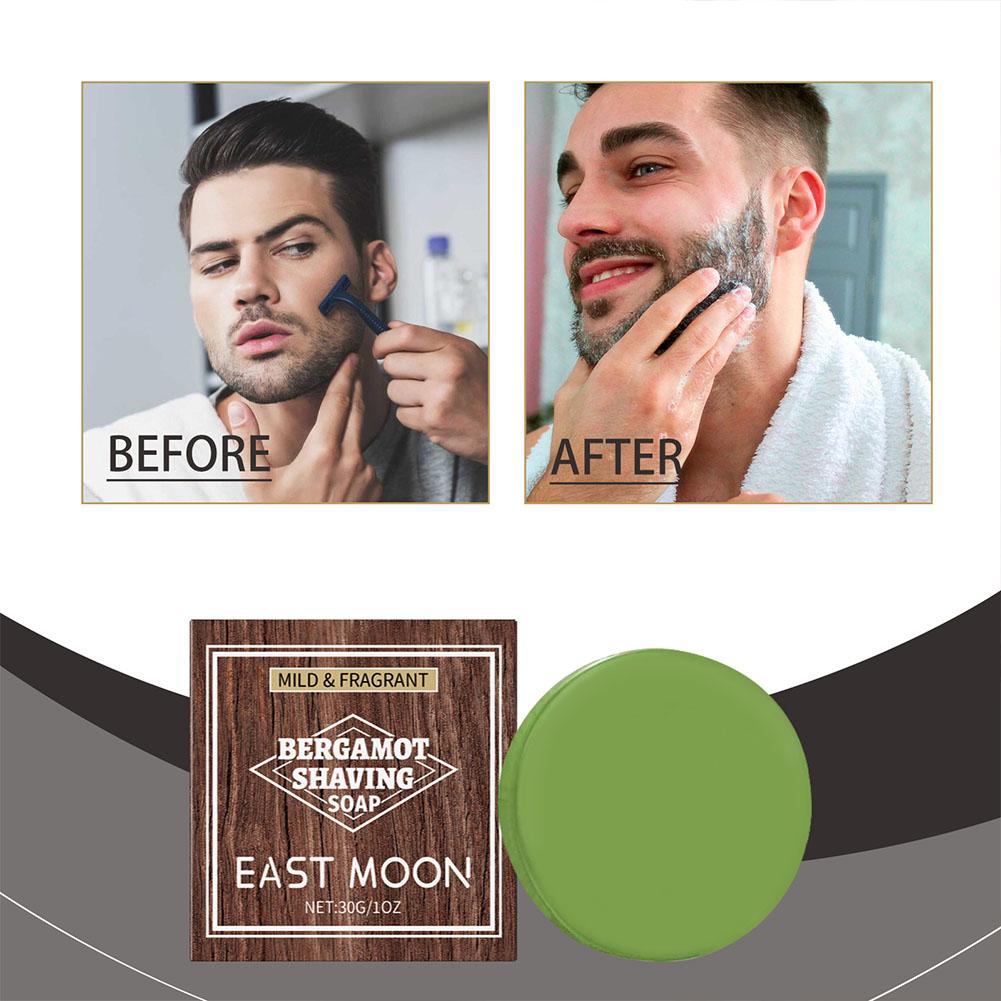 Hair Care For Men - Bergamot Shaving Soap for Men Rich