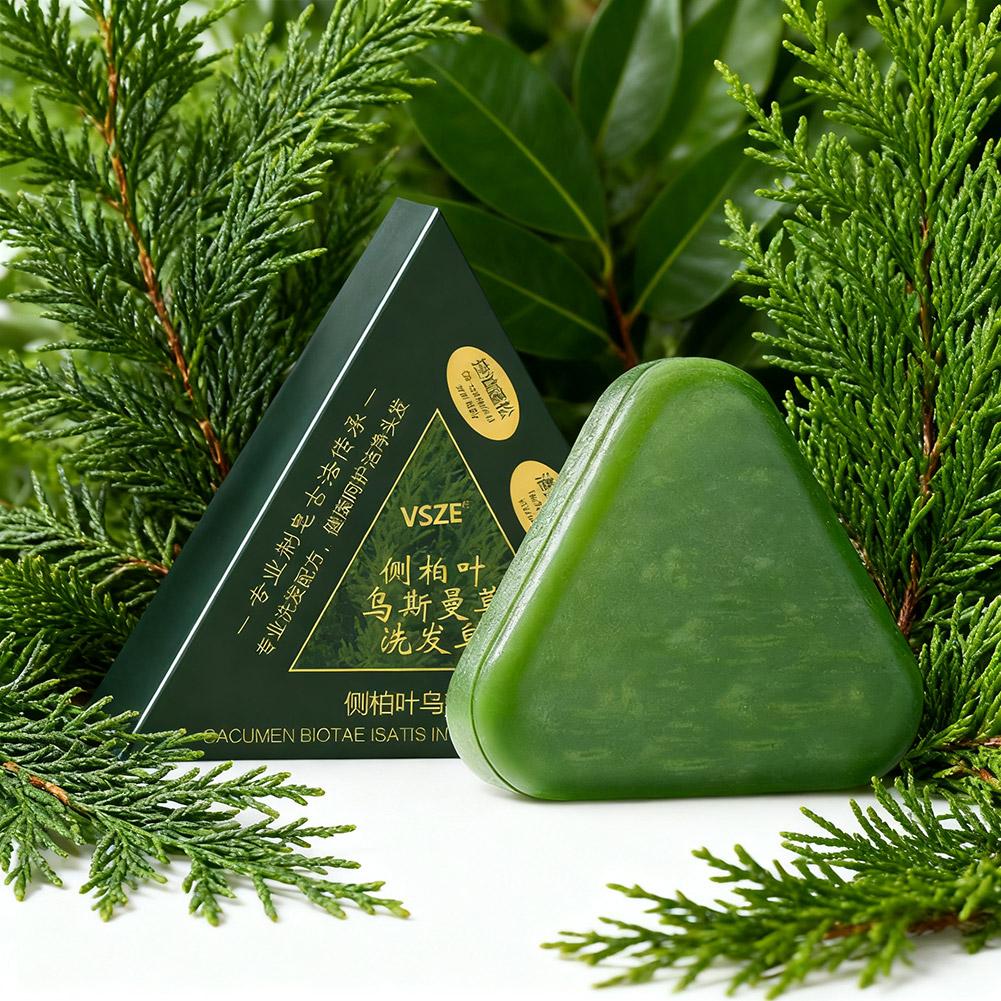Hair Care Basic - Usman Grass & Platycladus Shampoo Bar