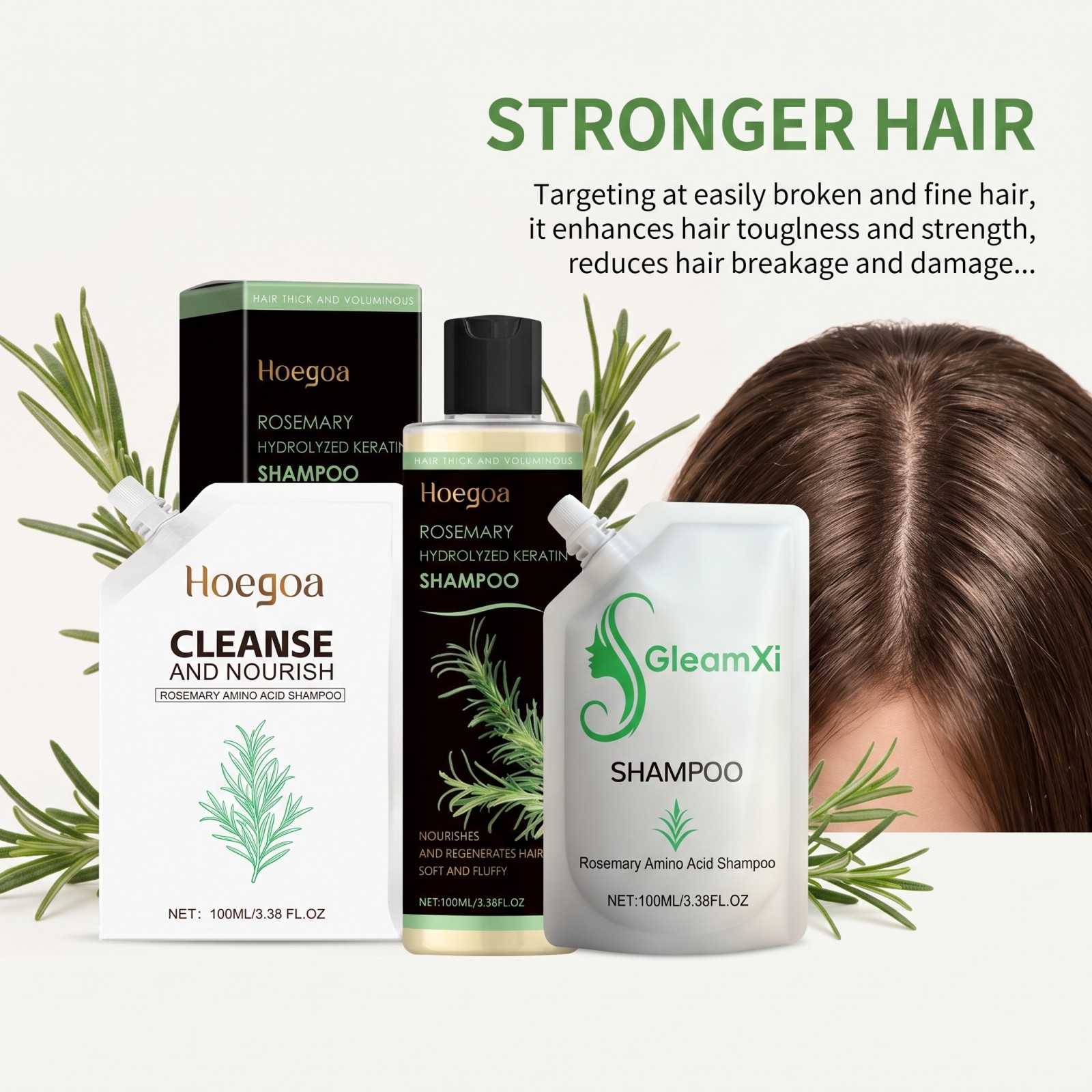 Rosemary Shampoo Anti-Hair Los - Hair Care Basic recension och pris