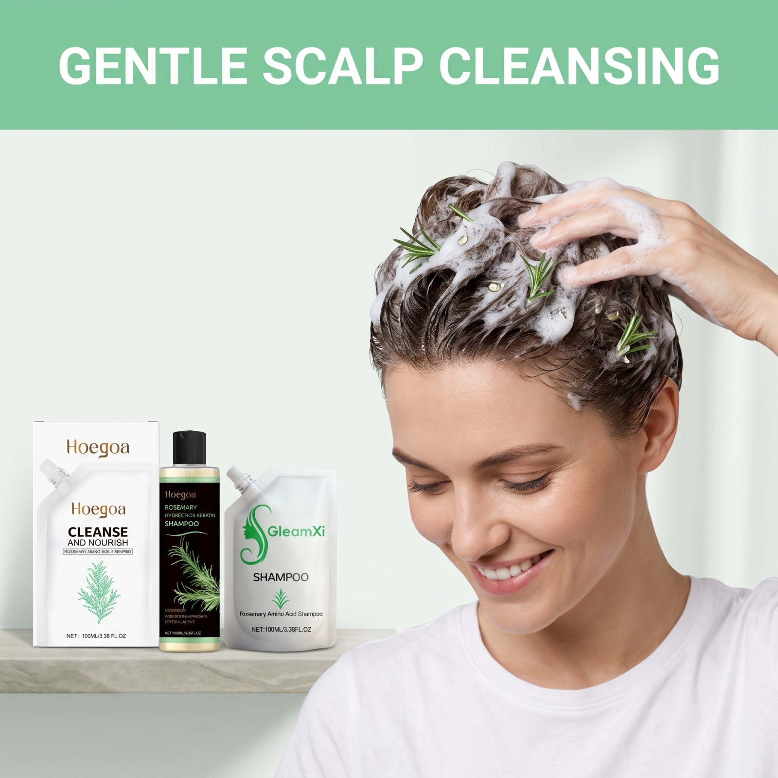 Rosemary Shampoo Anti-Hair Los - Hair Care Basic recension och pris