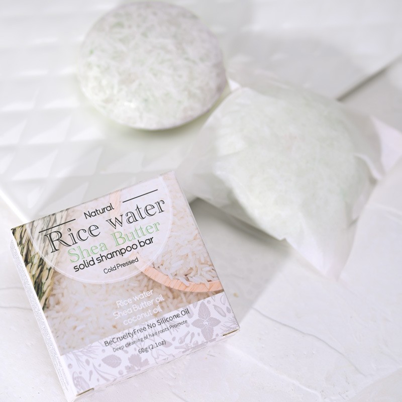 XF 60g Rice Shampoo Bar 100% N - Hair Care Basic recension och pris