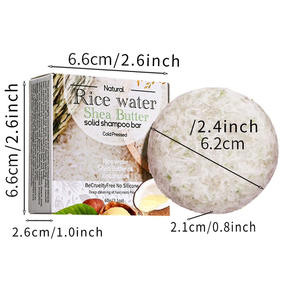 XF 60g Rice Shampoo Bar 100% N - Hair Care Basic recension och pris