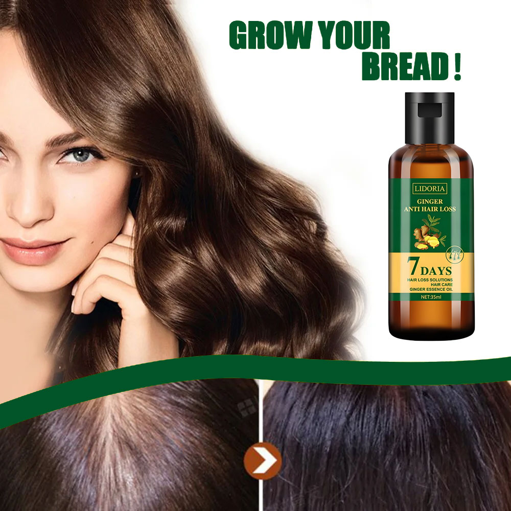 1pcs Ginger Hair Growth Produc - Hair Care Essential Oil Atomizing recension och pris