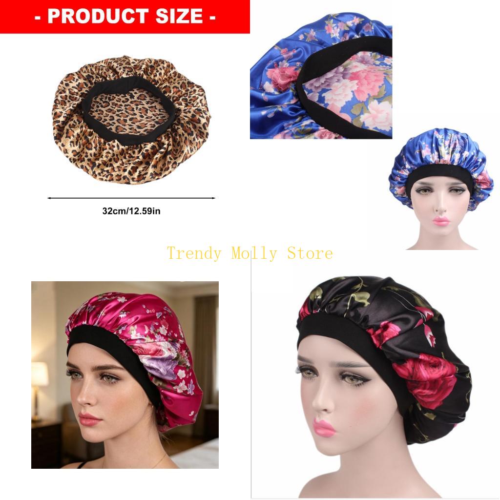 N5KB Hair Sleep Bonnet with Wi - Hair Care Daily Routine recension och pris
