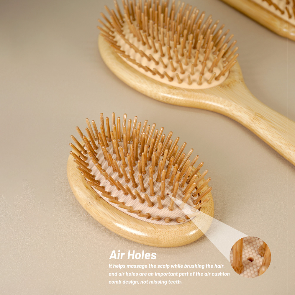 Bamboo Hair Brush Detangling B - Hair Care Daily Routine recension och pris
