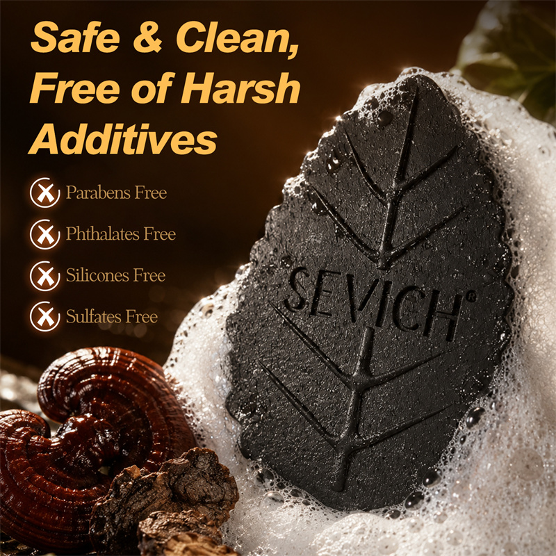 Handmade Black Soap 120g Natur - Hair Care Herbal recension och pris