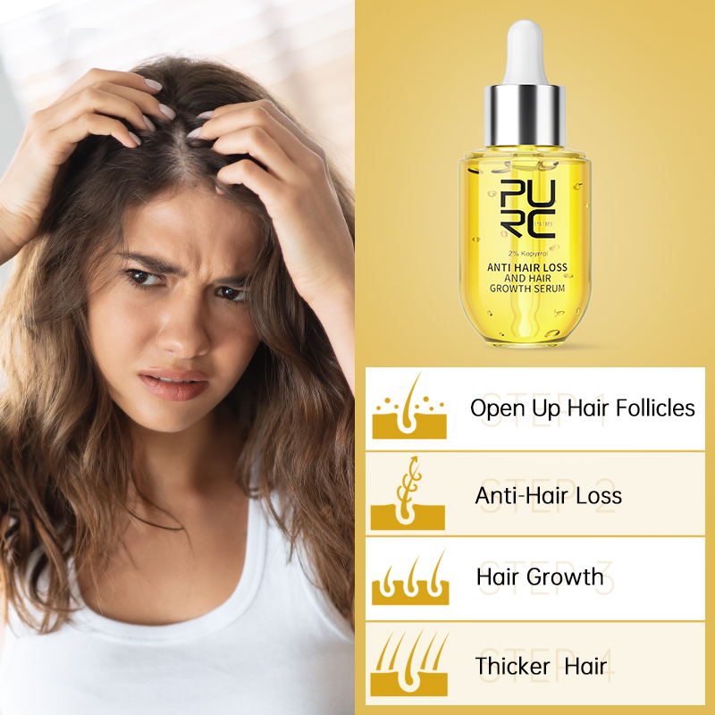 PURC Ginger Essential Hair Gro - Hair Care Essential Oil Atomizing recension och pris
