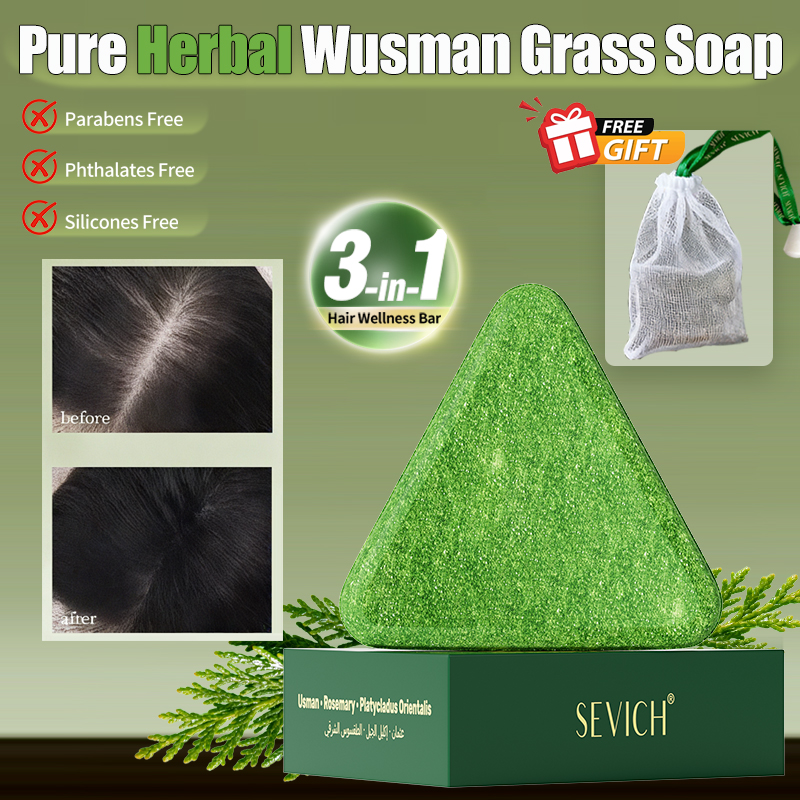 Natural Hair Growth Set Usman  - Hair Care Herbal recension och pris