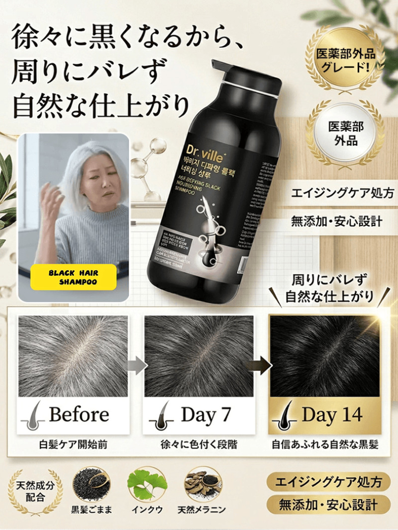 White Hair Care Shampoo Anti G - Hair Care Basic recension och pris