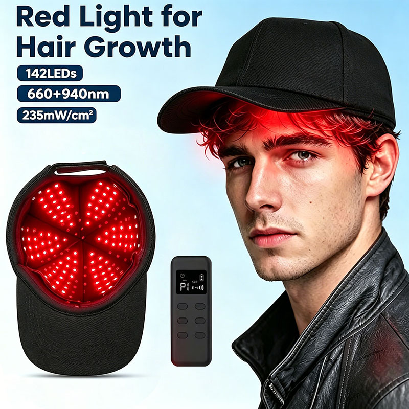 LED Red Light Therapy Hat For  - Hair Care Basic recension och pris