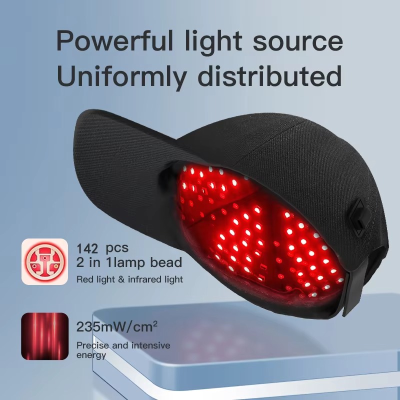 LED Red Light Therapy Hat For  - Hair Care Basic recension och pris
