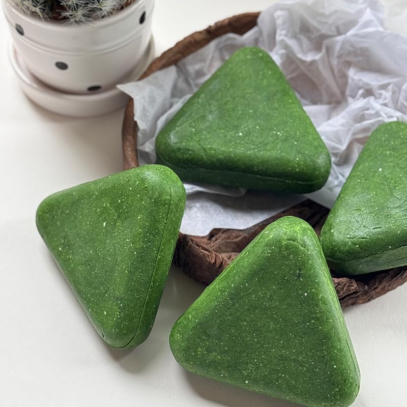Green Triangle Soap Shampoo Ba - Hair Care Herbal recension och pris
