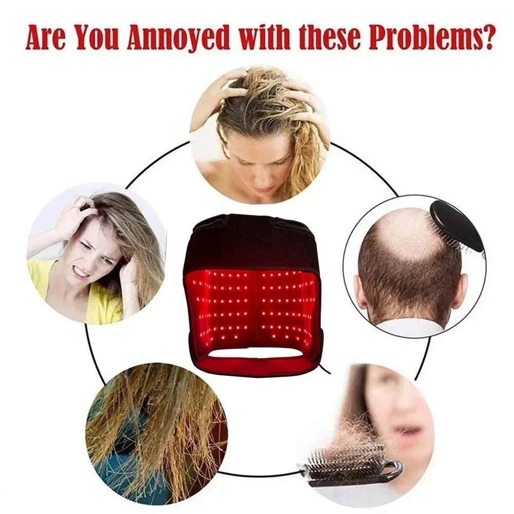 LED Red Light Therapy Hat For  - Hair Care Basic recension och pris