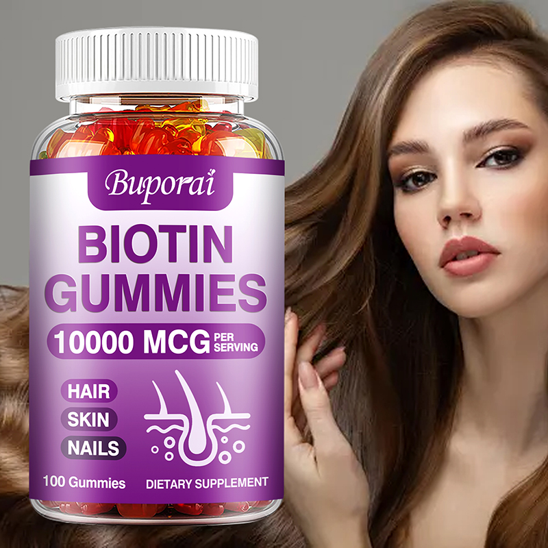Biotin Gummies 10000mcg for Ha - Hair Care Gummies recension och pris