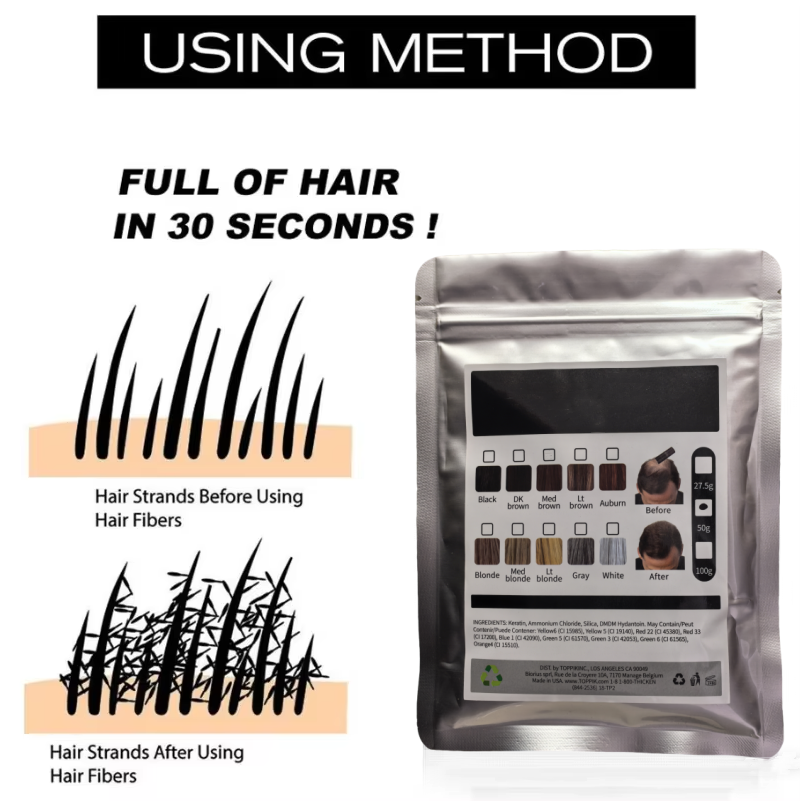 100g Hair Fibers Keratin Hair  - Hair Care Basic recension och pris