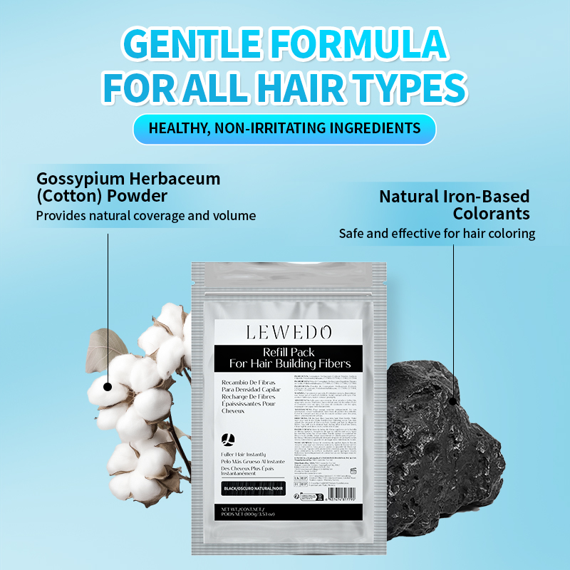 Hair Fibers Powder 100g Instan - Hair Care Basic recension och pris