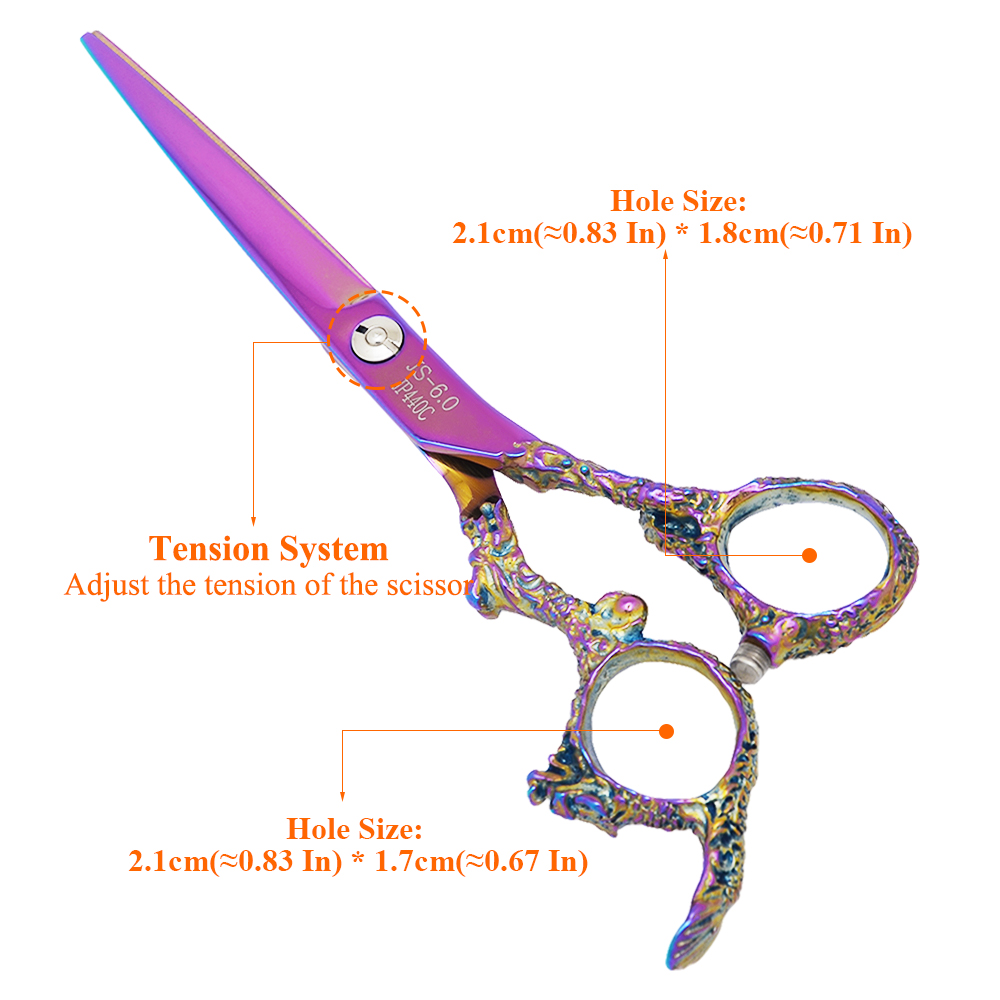6.0 Inch Professional Hair Sci - Hair Care In Japan recension och pris