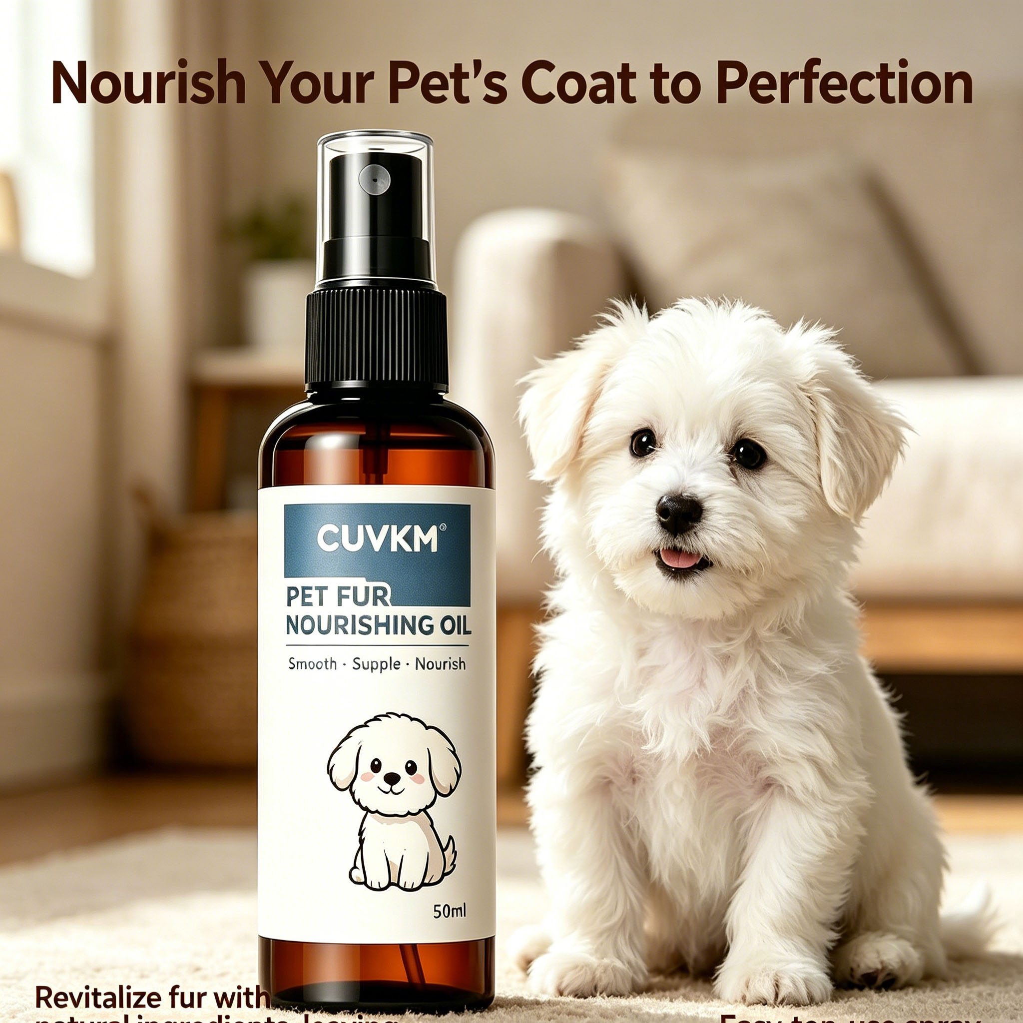 Pet Hair Grooming Oil Detangle - Hair Care Daily Routine recension och pris