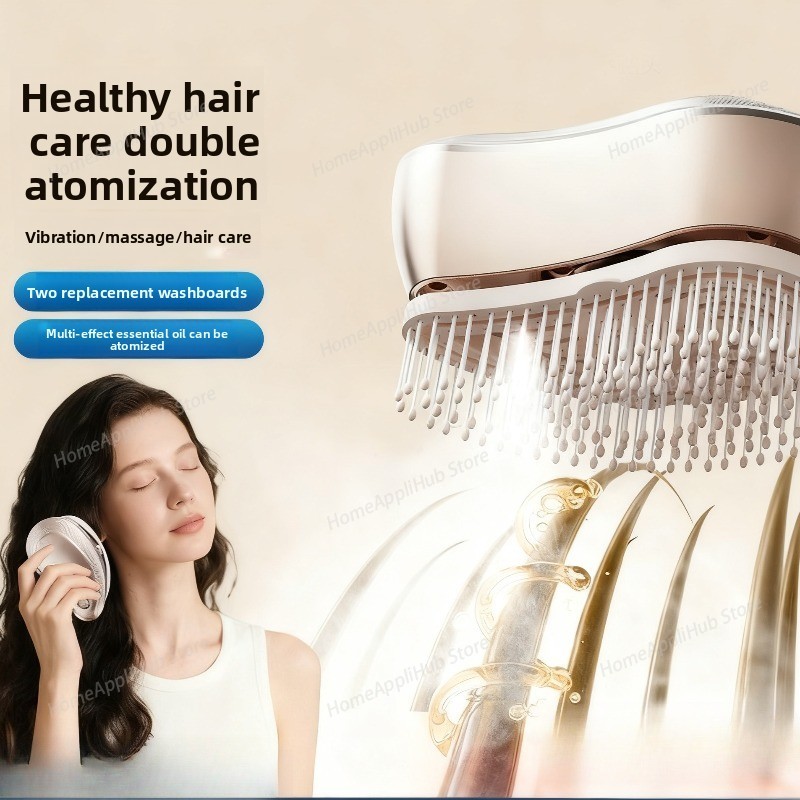 Massage Comb Electric Spray Ma - Hair Care Essential Oil Atomizing recension och pris