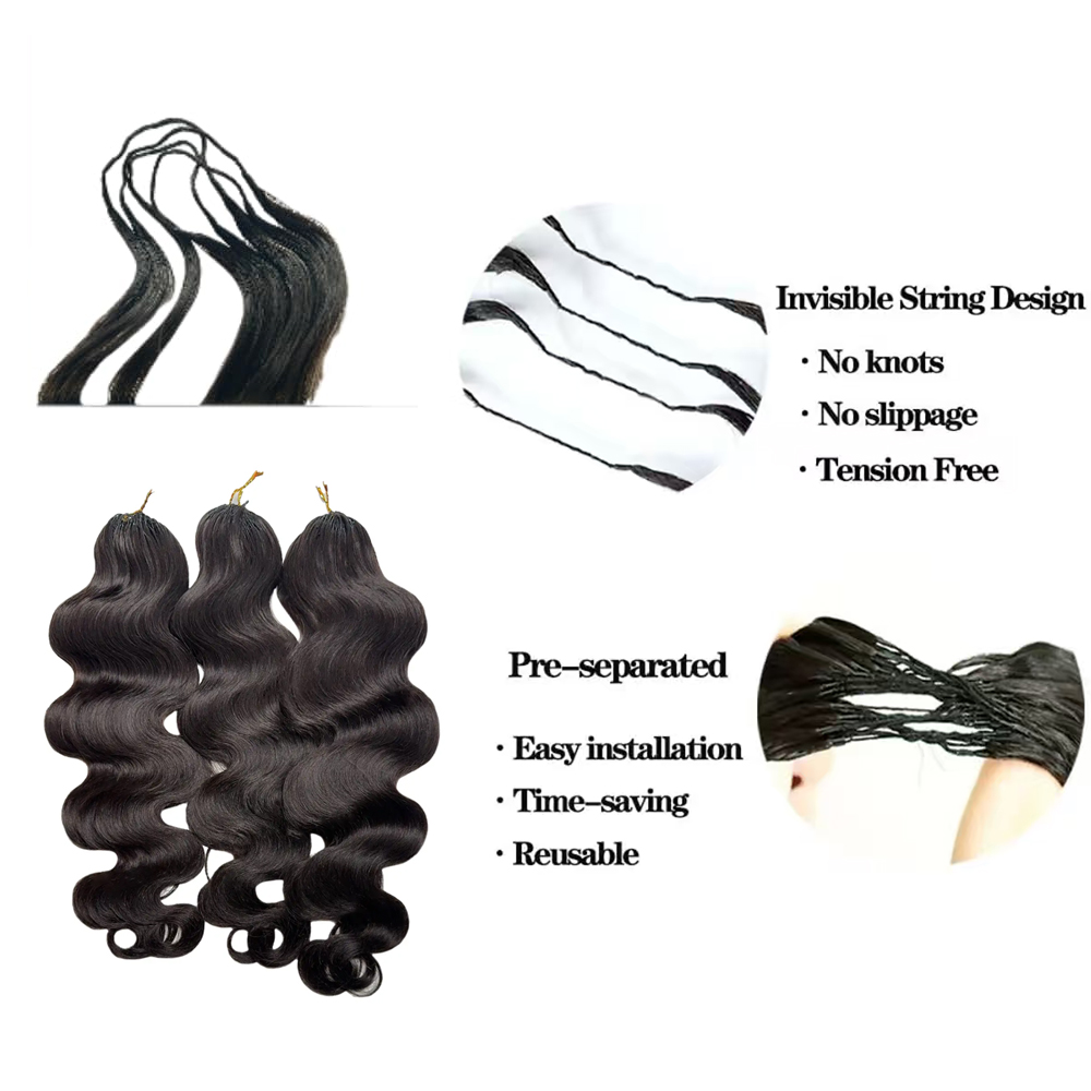Knotless Pre Separated 100% Hu - Hair Care Formulation recension och pris