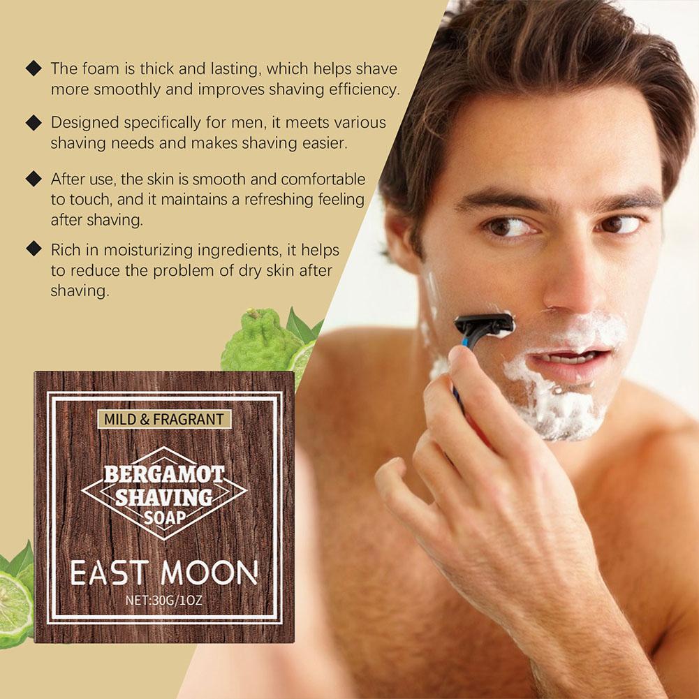 Bergamot Shaving Soap for Men  - Hair Care For Men recension och pris