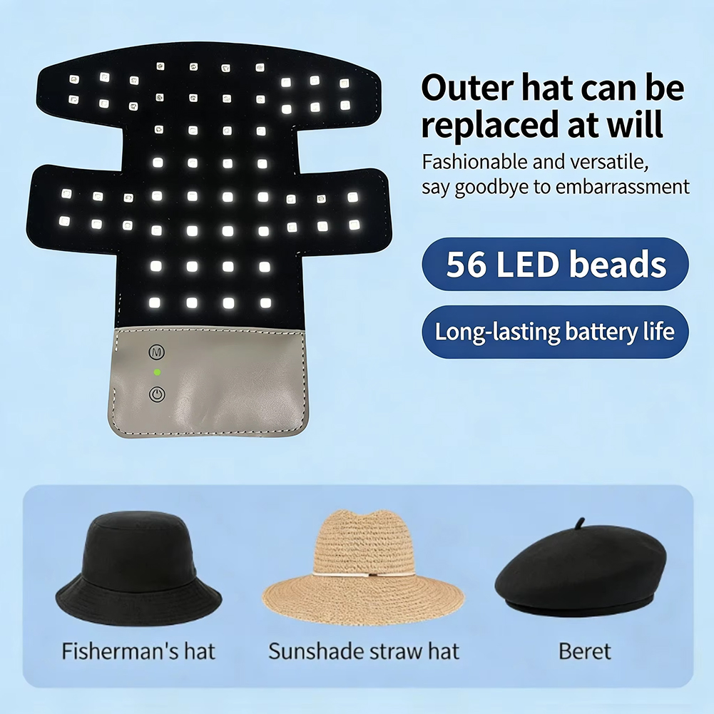 LED Hair Growth Helmet Cap wit - Hair Care Basic recension och pris