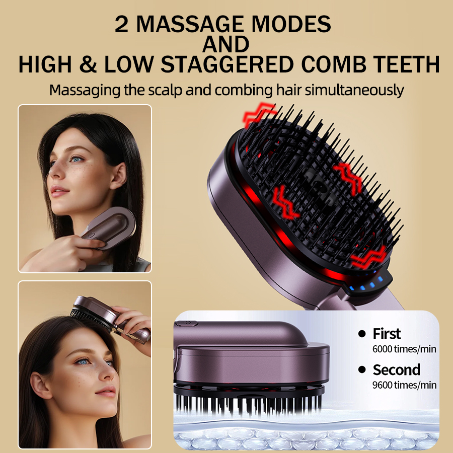 4-in-1 Massage Comb Essential  - Hair Care Herbal recension och pris