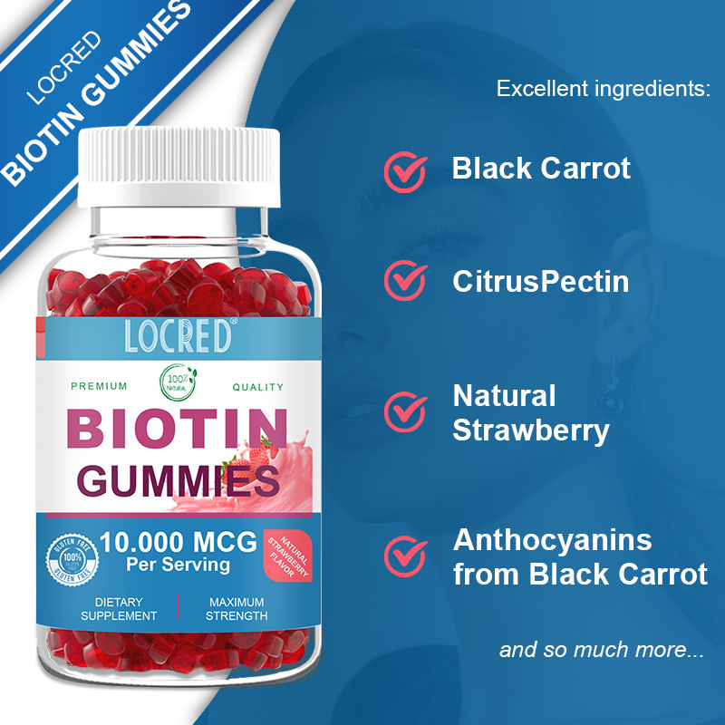 Biotin gummies for hair growth - Hair Care Gummies recension och pris