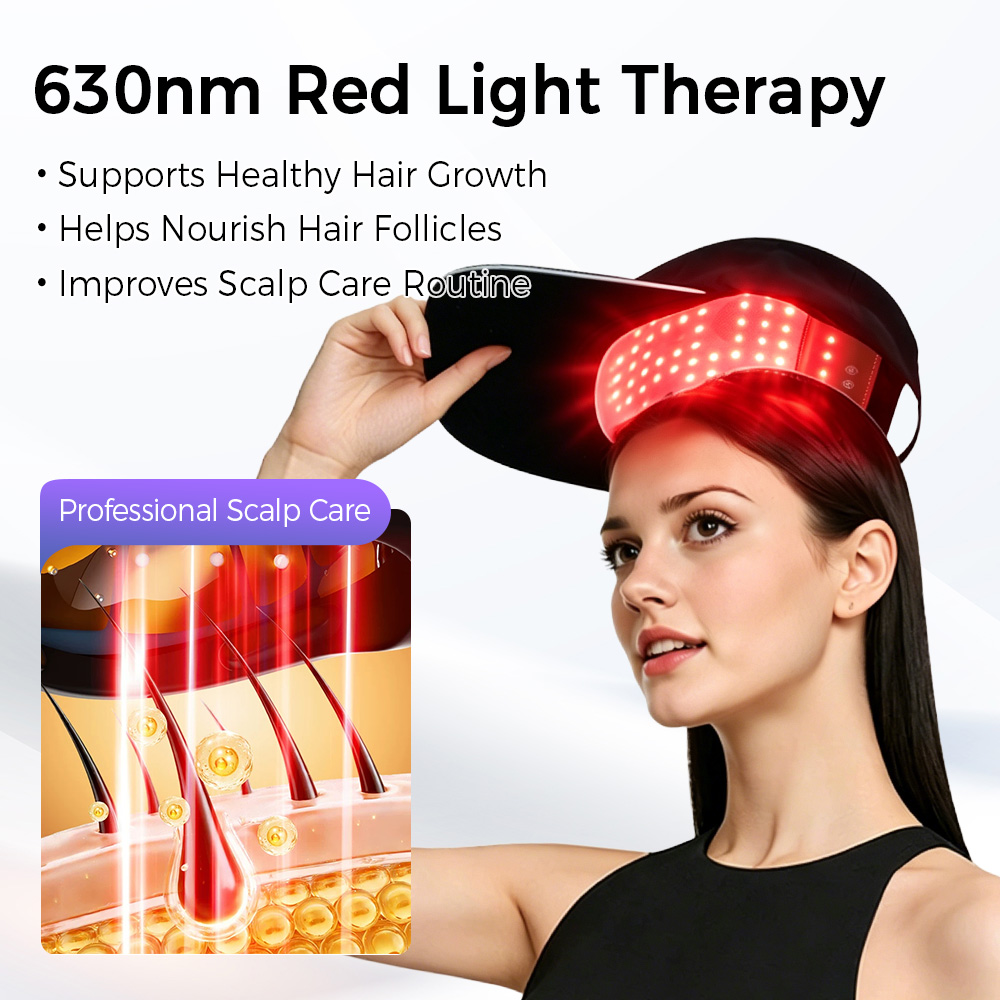 LED Hair Growth Cap Red Blue L - Hair Care Basic recension och pris