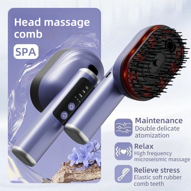 Mini Silicone Scalp Massage Co - Hair Care Essential Oil Atomizing recension och pris