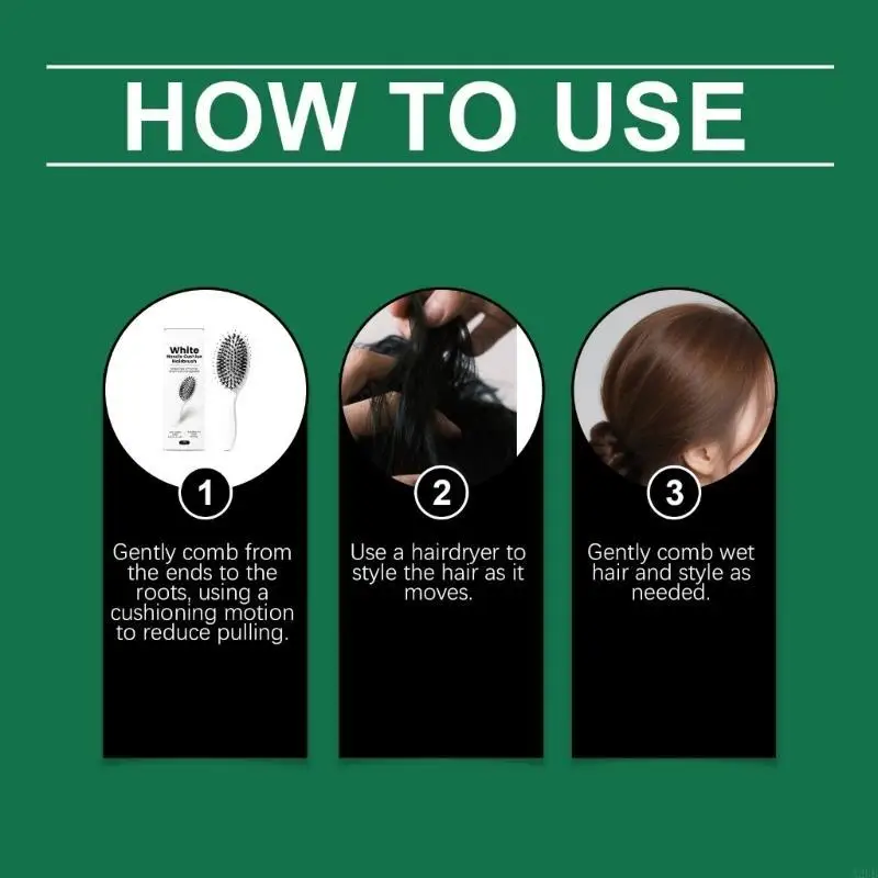 Boar Bristles And Nylon Brush  - Hair Care Daily Routine recension och pris