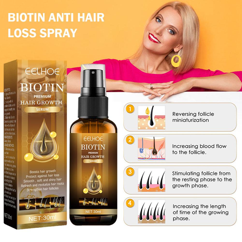 5/3/1pcs Biotin Fast Hair Grow - Hair Care Herbal recension och pris
